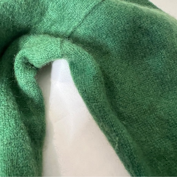 Free People Forest Green Cashmere Turtleneck Sweater - Picture 11 of 12